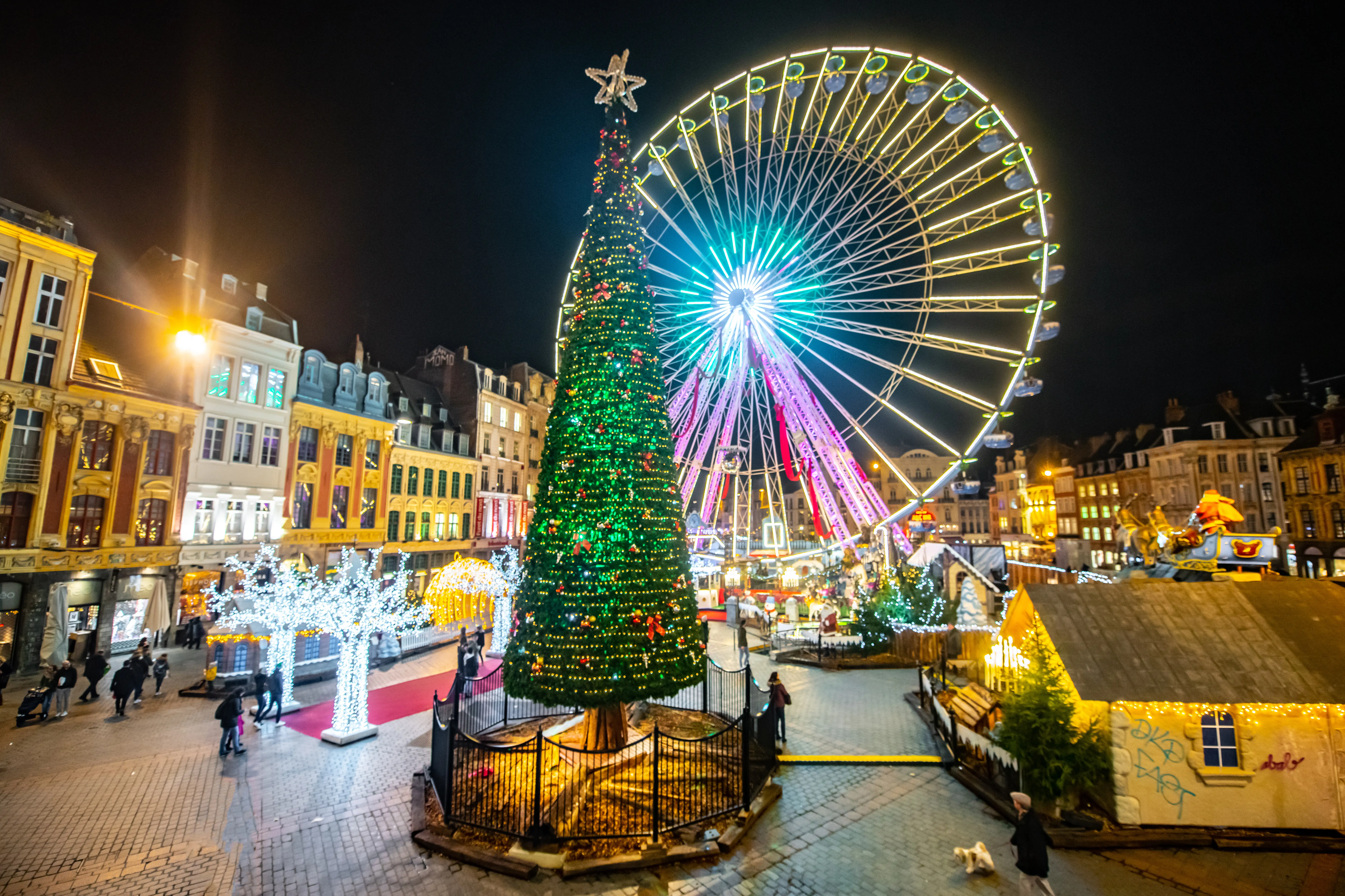 Christmas market in Lille