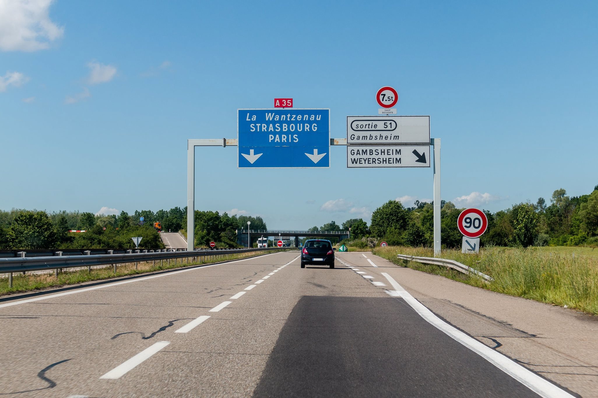 Driving to Strasbourg from Calais