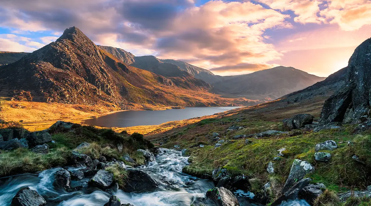 Vu grandiose dans le parc national de Snowdonia