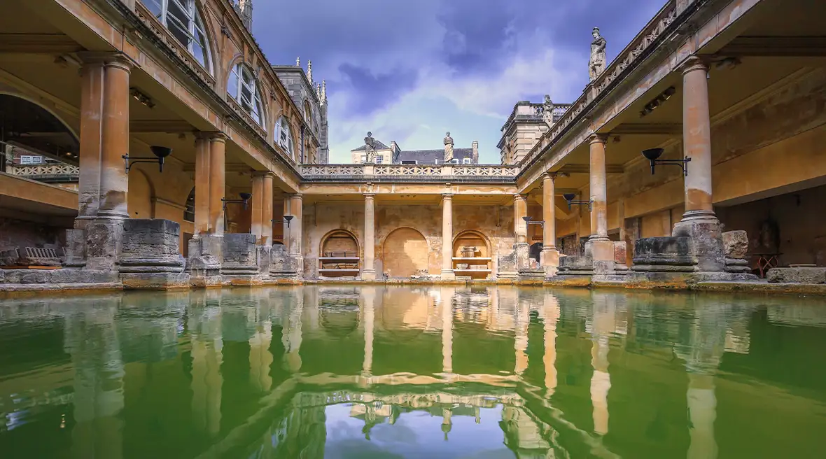 Les thermes à Bath