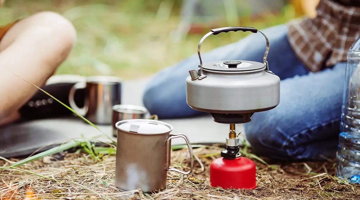 Le réchaud, un indispensable du camping