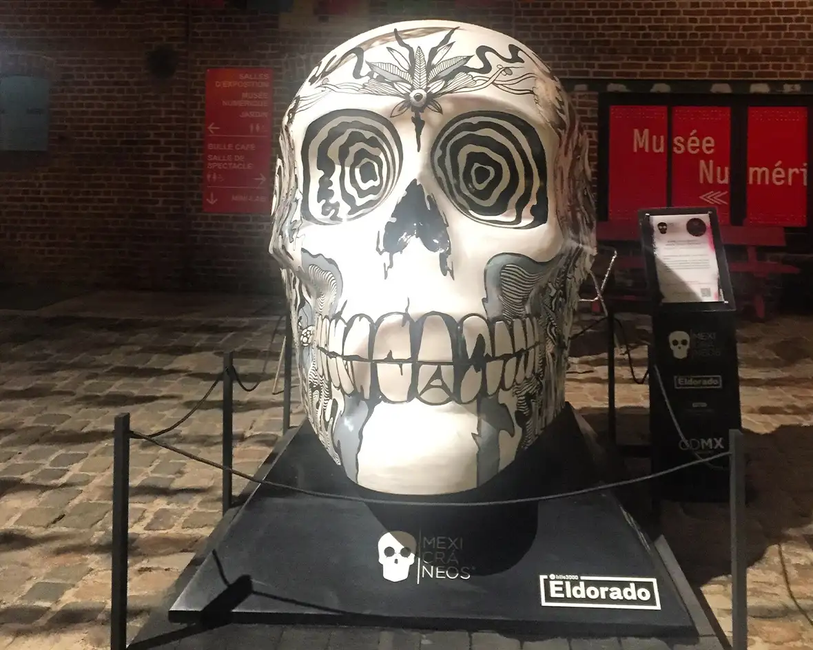 Street art and art installations as part of Lille3000’s Eldorado festival 2019