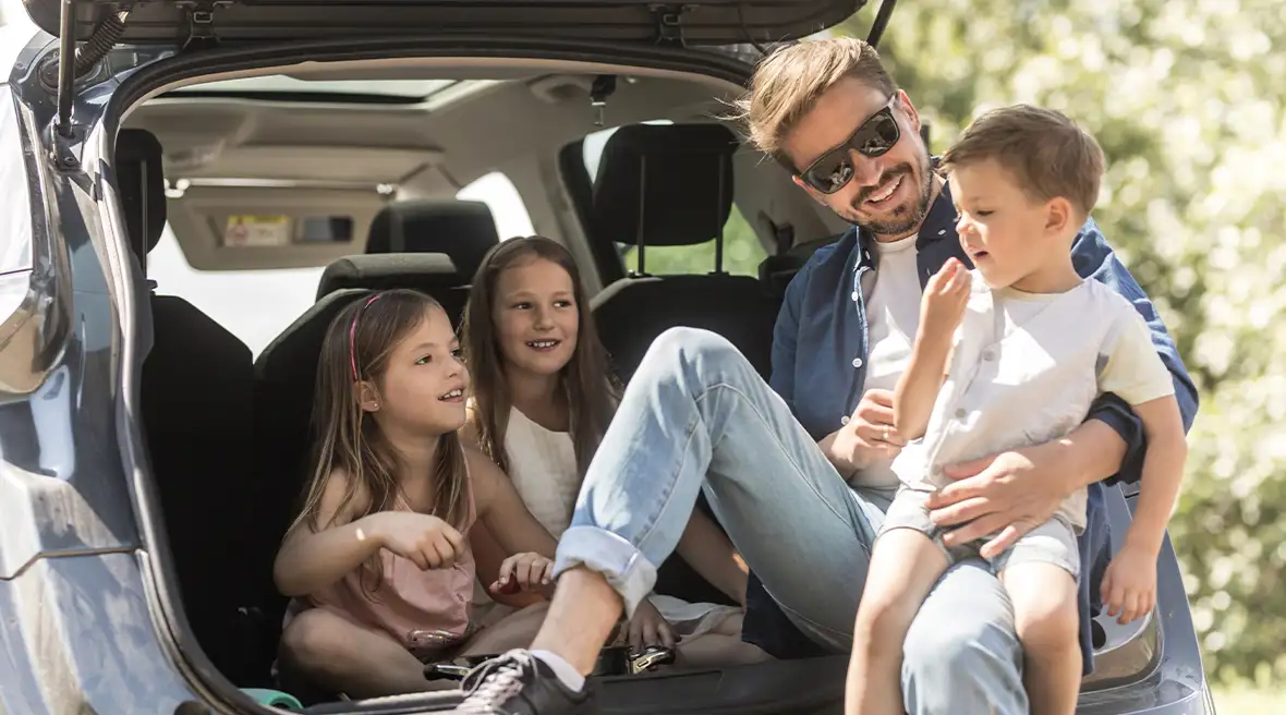 Do a little research to find tucked-away places where the kids can play and burn off some energy