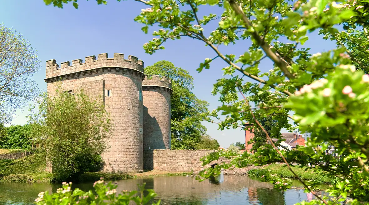 Le château de Whittington, où serait caché le Saint Graal