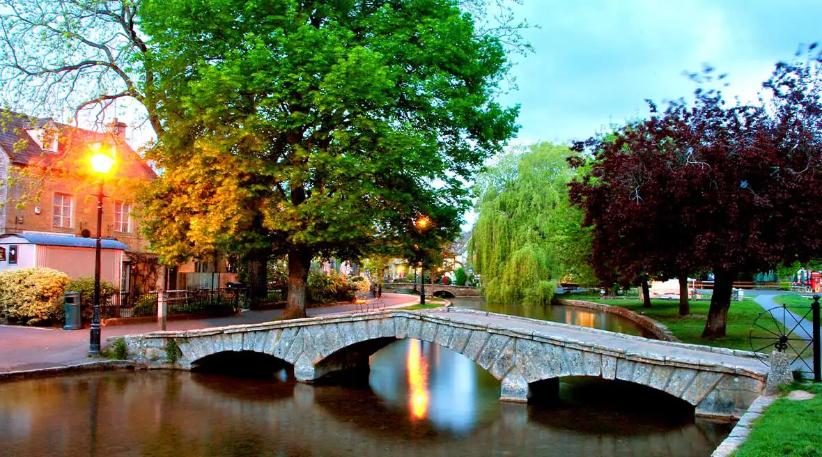 Vue sur le village de Bourton-on-the-Water