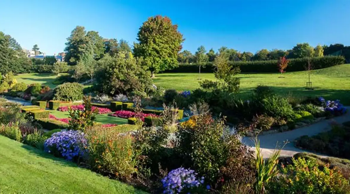Le sublime parc de Calverley à Royal Tunbridge Wells.