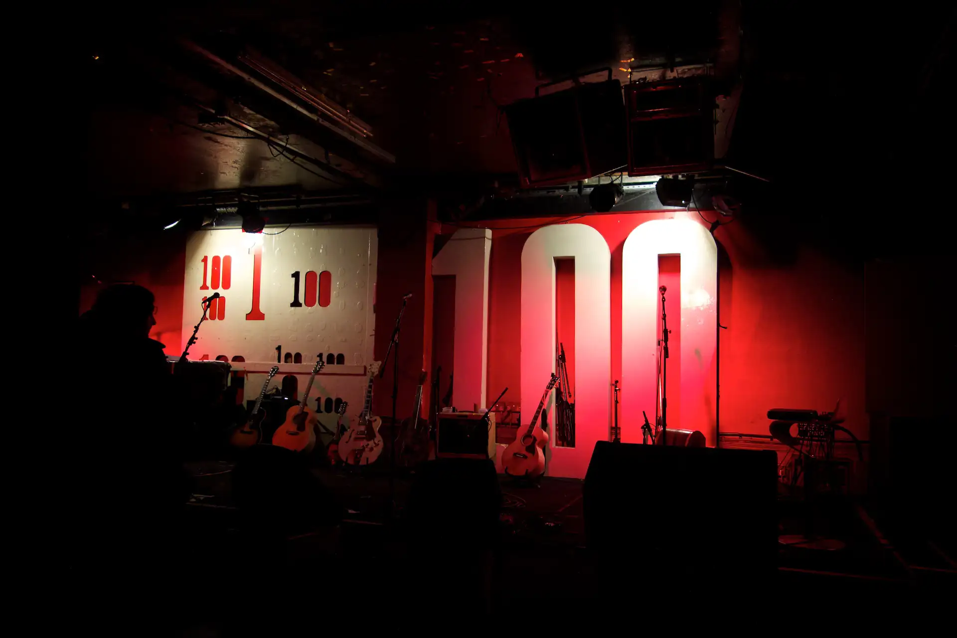 La scène du 100 Club à Londres