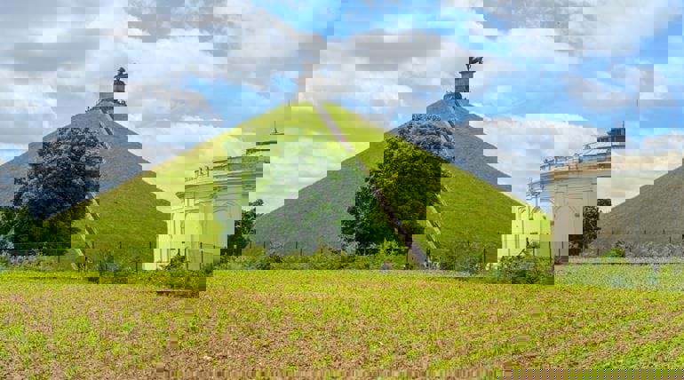 Lion’s Mound, the Waterloo memorial