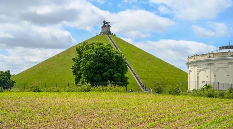 Lion’s Mound, the Waterloo memorial